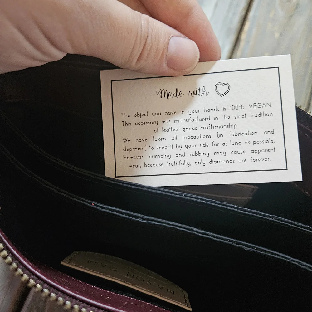 🎁🎁3/20🎁🎁Maison Gaja Elegant Burgundy Crossbody Bag - Picture 8 of 11